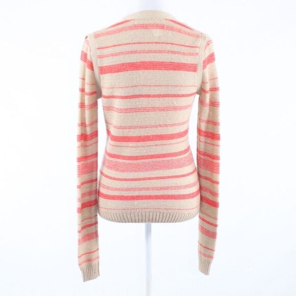 Rachel Roy beige orange sweater M - Picture 7 of 8